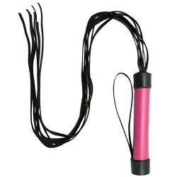 *Chicote 80cm Dominatrixxx (DX780-ST679) - Rosa - ... - Sexy Shop BH