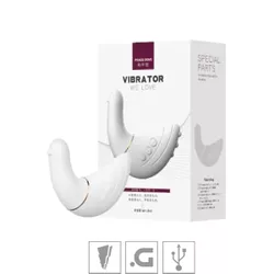 Vibrador Recarregável Pato We Love (ES034) - Branc... - Sexy Shop BH