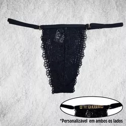 *Calcinha Para Personalização (GS1105) - Preto - 3... - Sexy Shop BH