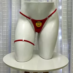 Calcinha Emoji Vermelha Íntima Delas (ID1092V) - I... - Sexy Shop BH