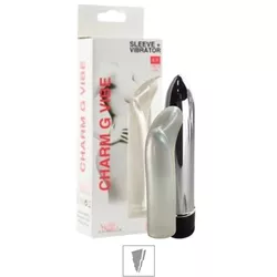 Vibrador Personal Metálico Com Capa Transparente (... - Sexy Shop BH