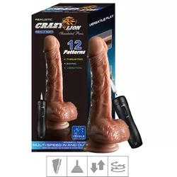 Prótese 14x13cm Com Vibro Ventosa e Escroto Crazy ... - Sexy Shop BH
