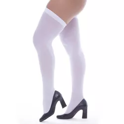 Meia Fina 7/8 Punho Social Perrutextil (PR012) - B... - Sexy Shop BH