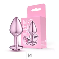 Plug De Metal M Lite Plug (SF263-ST934) - Rosa - 3... - Sexy Shop BH
