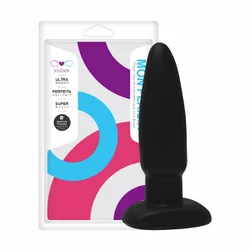 Plug Mon Plaisir 12cm (SSP005P-16592) - Preto - 2... - Sexy Shop BH