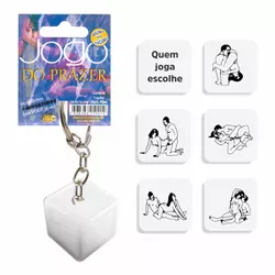Dado Chaveiro Brilha No Escuro (DC-ST266) - Jogo ... - Sexy Shop BH