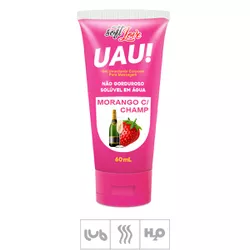 **Lubrificante Uau 60ml (ST311) - Morango c/ Cham... - Sexy Shop BH