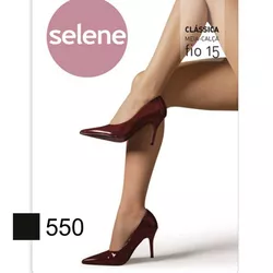 *Meia Calça Clássica Selene Fio 15 (ST371) - Pret... - Sexy Shop BH