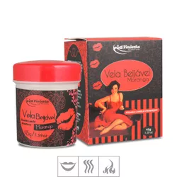 Vela Beijável La Pimienta 45g (ST662). - Morango -... - Sexy Shop BH