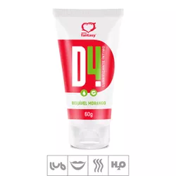 Lubrificante Beijável D4 60g (ST794) - Morango - 3... - Sexy Shop BH