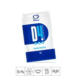 Lubrificante Beijável D4 Sachê 5g (ST796) - Frozen... - Sexy Shop BH