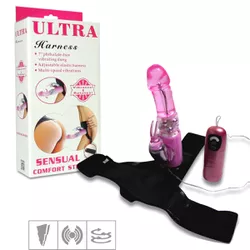Vibrador Rotativo Com Cinta Ultra Harness VP (CT00... - Sexy Shop BH