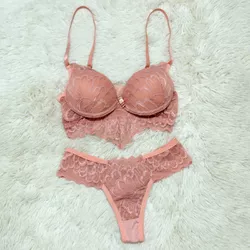 Conjunto Nanda (DR4530-DR4595) - Rosa - 30657 - Sexy Shop BH