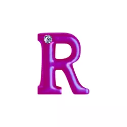 Letras Para Personalização Rosa (HA180R) - R - 35... - Sexy Shop BH