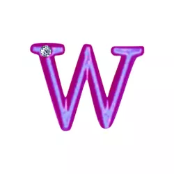 Letras Para Personalização Rosa (HA180R) - W - 35... - Sexy Shop BH