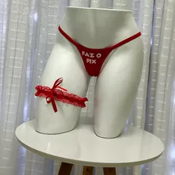 Calcinha Pegação Vermelha Íntima Delas (ID1060V) ... - Sexy Shop BH