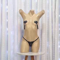 Calcinha Alícia Íntima Delas - (ID1051) - Preto ... - Sexy Shop BH