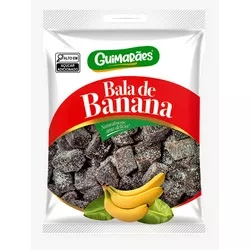 Bala De Banana Pacote 150g - Guimarães Alimentos
