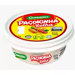 Paçoca Rolha Pote 166g - Guimarães Alimentos