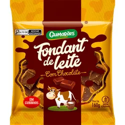 Fondant Leite e Chocolate 160g - Guimarães Alimentos