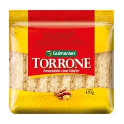 Torrone De Amendoim Com Waffer... - Guimarães Alimentos