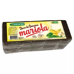 Mariola De Banana 760g - Guimarães Alimentos