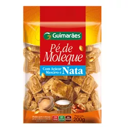 Pé De Moleque Com Nata 200g - Guimarães Alimentos