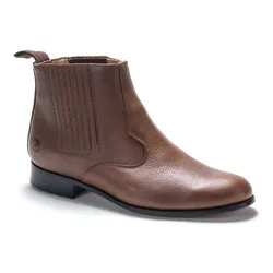 Botina Masculina Couro Floater Conhaque Coleção Pantanal - Silverado Botas - 302... - SILVERADO BOTAS