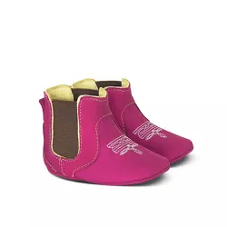 Botina Baby Couro Suede Pink - Silverado Botas - s1101-1-1 - SILVERADO BOTAS