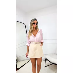 Shorts Saia Jess Creme - S. MARIM STORE