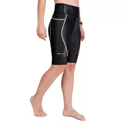 Bermuda de Corrida Feminina Compressão Sprint Race Preto Com Bolso - Sprint Race 