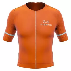 Camisa Manga Curta Marcio May Masculina Pro Orange... - Station Bike