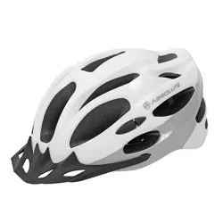 Capacete Mtb Absolute Nero Branco/prata - 6033311 - Station Bike