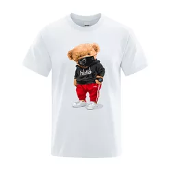 Camiseta Estampada Frente Urso Hello Sport Esporte... - Atacado Leandrinho