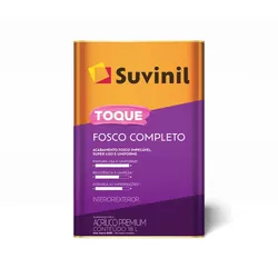SUVINIL TOQUE FOSCO COMPLETO ACRILICA BRANCO FOSCO... - Tintas Oliveira