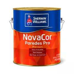 SHERWIN WILLIAMS NOVACOR PAREDE PRO BRANCO 3,6LT - Tintas Oliveira
