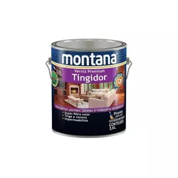 MONTANA VERNIZ TINGIDOR BRILHO 3,6LT - Tintas Oliveira
