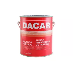 DACAR SELADOR PREMium ACRILICO 3,6LT - Tintas Oliveira