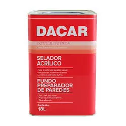 DACAR SELADOR STANDARD ACRILICO 18LT - Tintas Oliveira