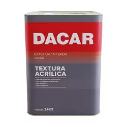 DACAR TEXTURA ACRILICA LISA BRANCA REFIL 15 KG - Tintas Oliveira