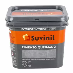 SUVINIL CIMENTO QUEIMADO DIA DE CHUVA 5KG - Tintas Oliveira