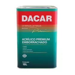 DACAR EMBORRACHADO ACR BASE A 16,2 L - Tintas Oliveira