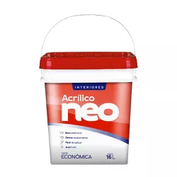 DACAR NEO ACRILICO ECONÔMICO BRANCO FOSCO 15LT - Tintas Oliveira