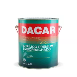 DACAR EMBORRACHADO ACRILICO BRANCO FOSCO 3,6LT - Tintas Oliveira