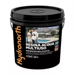HYDRONORTH RESINA ACQUA TELHA BRANCO BRILHANTE 3,6... - Tintas Oliveira
