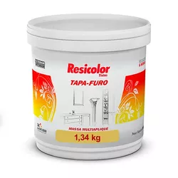 RESICOLOR TAPA FURO 1,3 KG - Tintas Oliveira