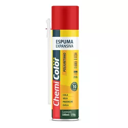 CHEMICOLOR ESPUMA PU 500ML 480GR - Tintas Oliveira