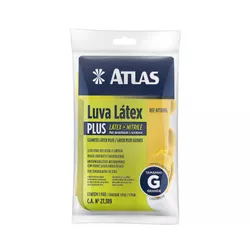 ATLAS LUVA LATEX G REF AT1301G - Tintas Oliveira