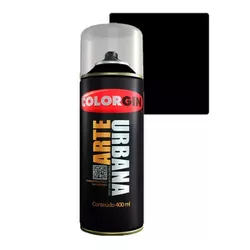 SW SPRAY ARTE URBANA PRETO 400ML - Tintas Oliveira