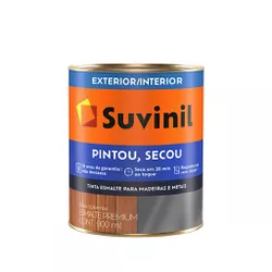 Tinta Esmalte Sintético Pintou Secou 0,900 L Suvin... - Tintavel
